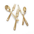 Dazzle Gold Flatware (5 Piece Set)